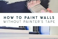 Achieve Perfect Straight Paint Lines Without Painters Tape