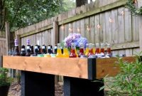 DIY Outdoor Beverage Bar for Effortless Entertaining