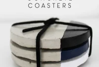 Effortless Concrete Coasters