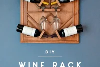 Craft Your Own Plywood Wine Art Display