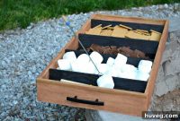 Flame Kissed Wood For Your Summer S’mores Tray