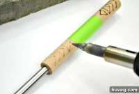Custom Pyrography Campfire Sticks