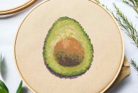 Avocado Stitch Design