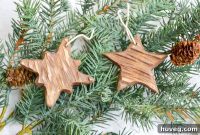 Handcrafted Rustic Wood Ornaments