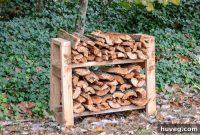 Custom Firewood Rack Free DIY Plans