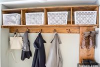 Ultimate Mudroom Organization Free Cubby Plans