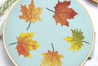 Autumn Foliage Stitch Pattern