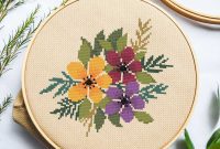 Autumn Blossoms Free Cross Stitch Pattern