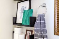 DIY Floating U-Shaped Wall Shelves