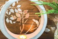 Handcrafted Concrete Ring Luminary