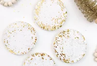 Handmade Sparkle Concrete Coasters
