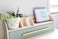 Tidy Your Workspace With Free DIY Organizer Plans