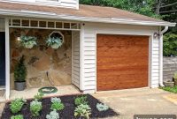Stunning Cedar Garage Door Makeover