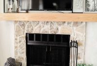 DIY Fireplace Transformation Under 100 Dollars