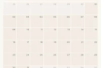 Ready to Print May 2022 Calendar