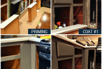 Kitchen 2013 Base Cabinets Get Their Final Coat