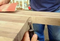 Repairing Imperfect Undermount Sink Cuts in Butcher Block
