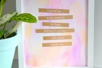 Flawed by Design Quote Art Plus Giveaway