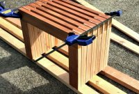 Build Your Own Modern Cedar Bench