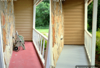 Porch Paint Transformation: From Worn to Wow