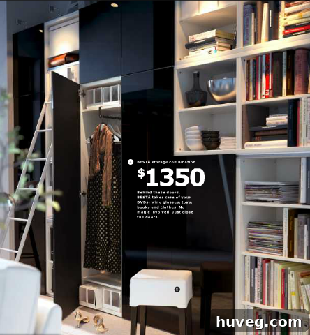 IKEA Organization Ideas: Closed vs. Open Storage