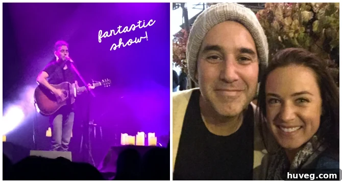 Joshua Radin meets a fan in Chicago after a fantastic show