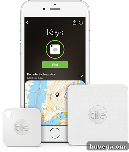 TILE Bluetooth-Enabled Trackers to find lost items