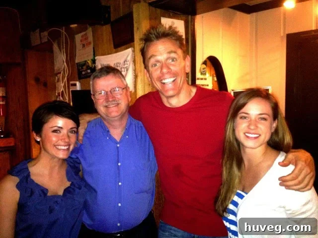 A candid photo of a father, likely the author's dad, smiling warmly, reflecting the loving bond described in the article.