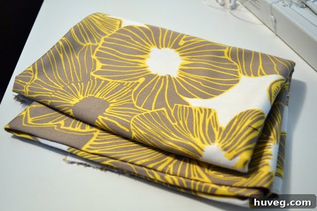 Vibrant floral fabric swatch for spring home decor inspiration