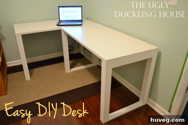 easy diy craft desk