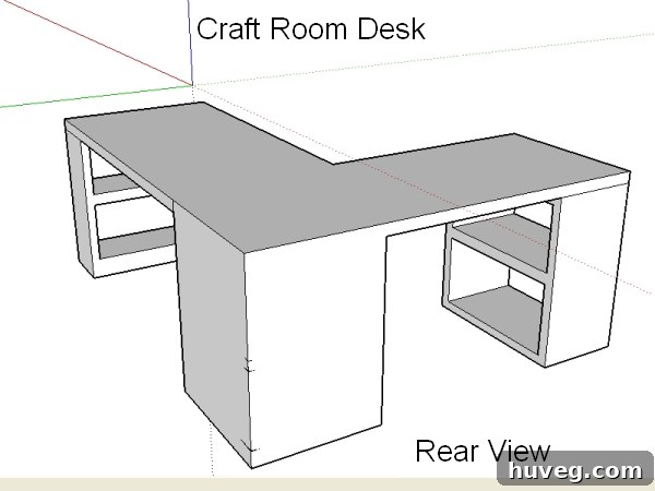 Previous Boxy Desk Design
