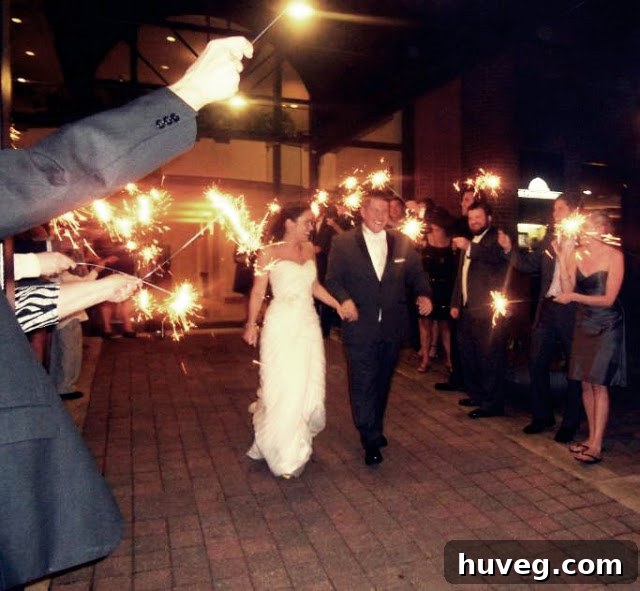 Wedding guests enjoying the celebration