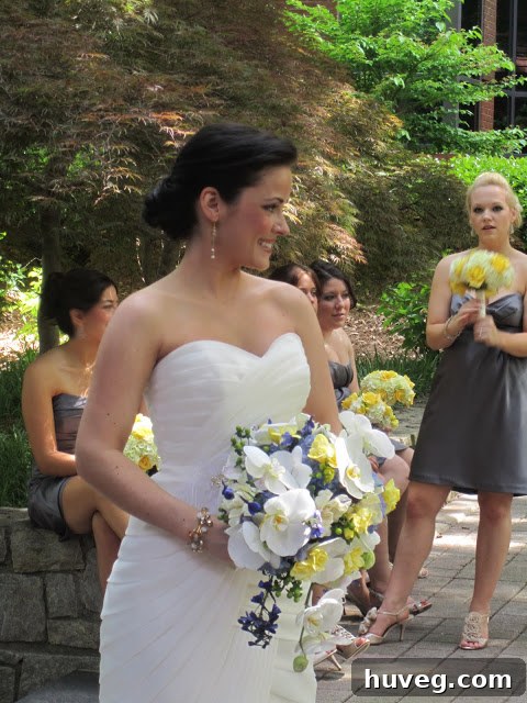 Another candid shot from the wedding day