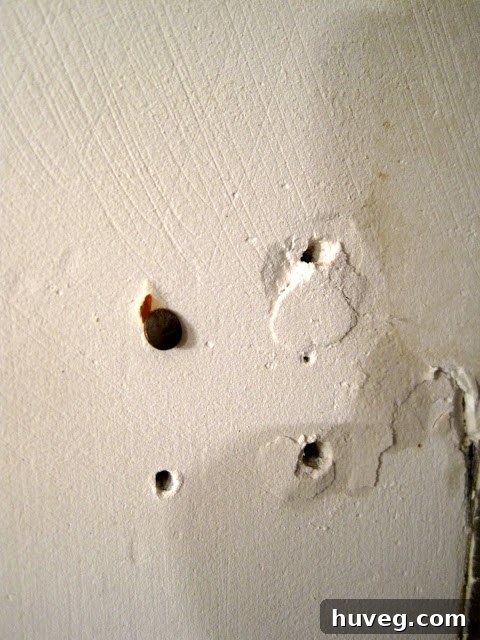 Another quirky repair featuring unconventional hardware from a previous owner