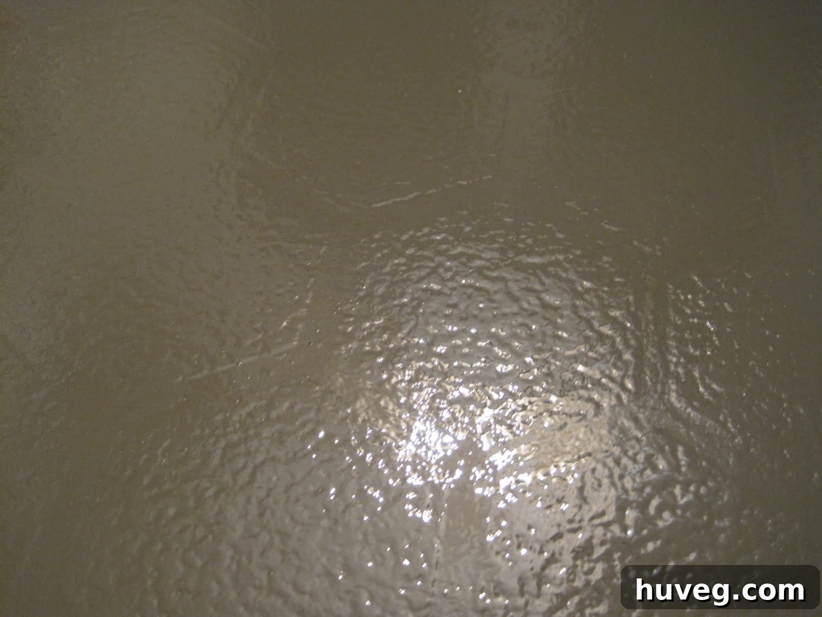 DIY painted bathroom floors for a fresh look