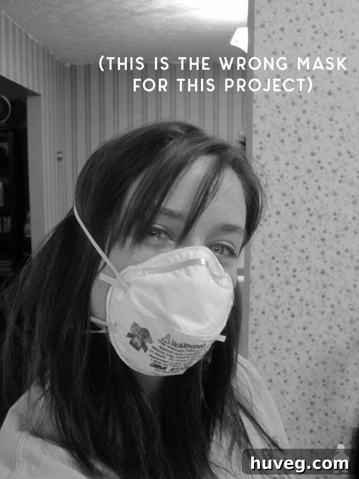 wrong mask to use for epoxy paint