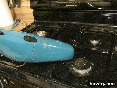 Partial kitchen cleanup
