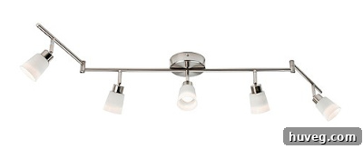 Versatile Modern Track Lighting Unit from IKEA