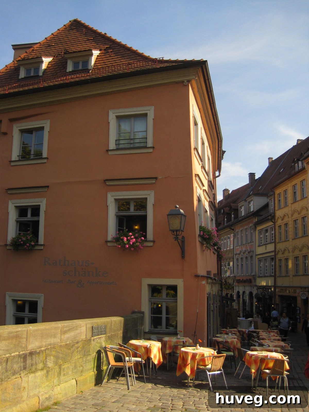 Our charming, 'crooked' hotel in Bamberg