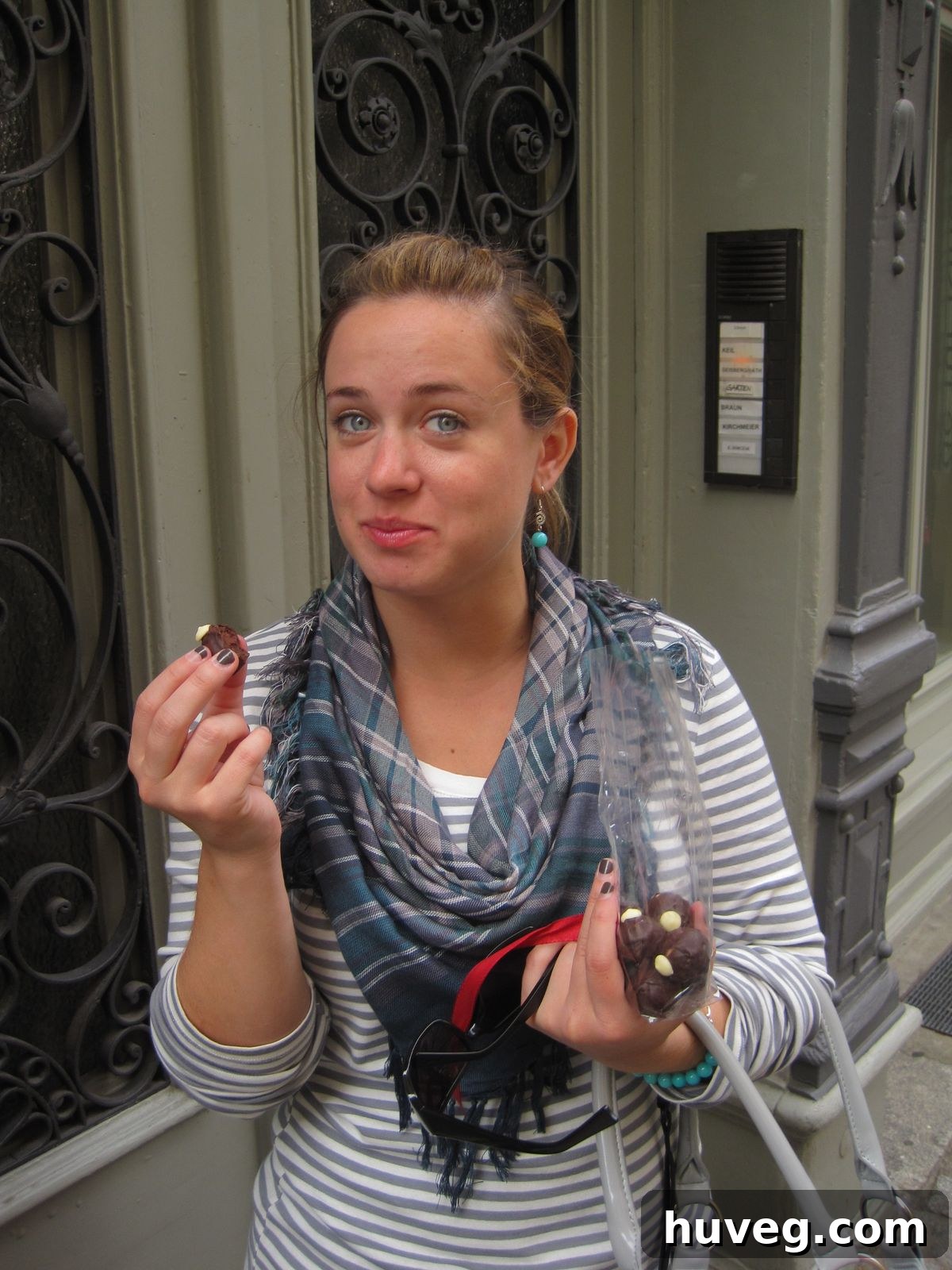 Smoked beer chocolate truffles from Schlenkerla