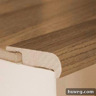 Stair Nosing for Laminate or Hardwood Flooring Installation