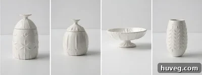 Leaf Study Bath Set, decorative and functional bath accessories by Anthropologie