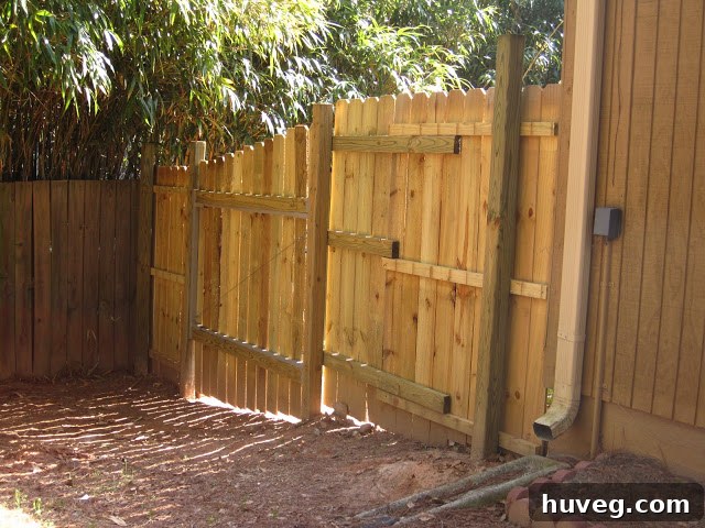 A dog enjoying a newly secured backyard, highlighting the peace of mind a completed fence brings for pet owners.