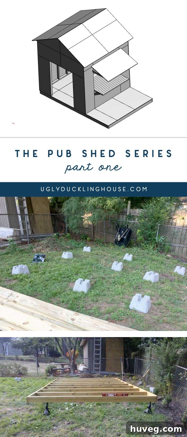 Pub Shed Series - Building the Frame and Setting the Layout