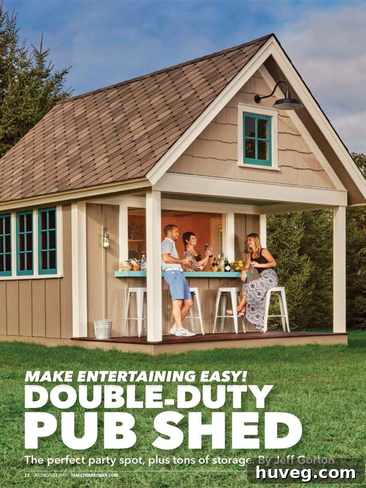 Giant Pub Shed Inspiration