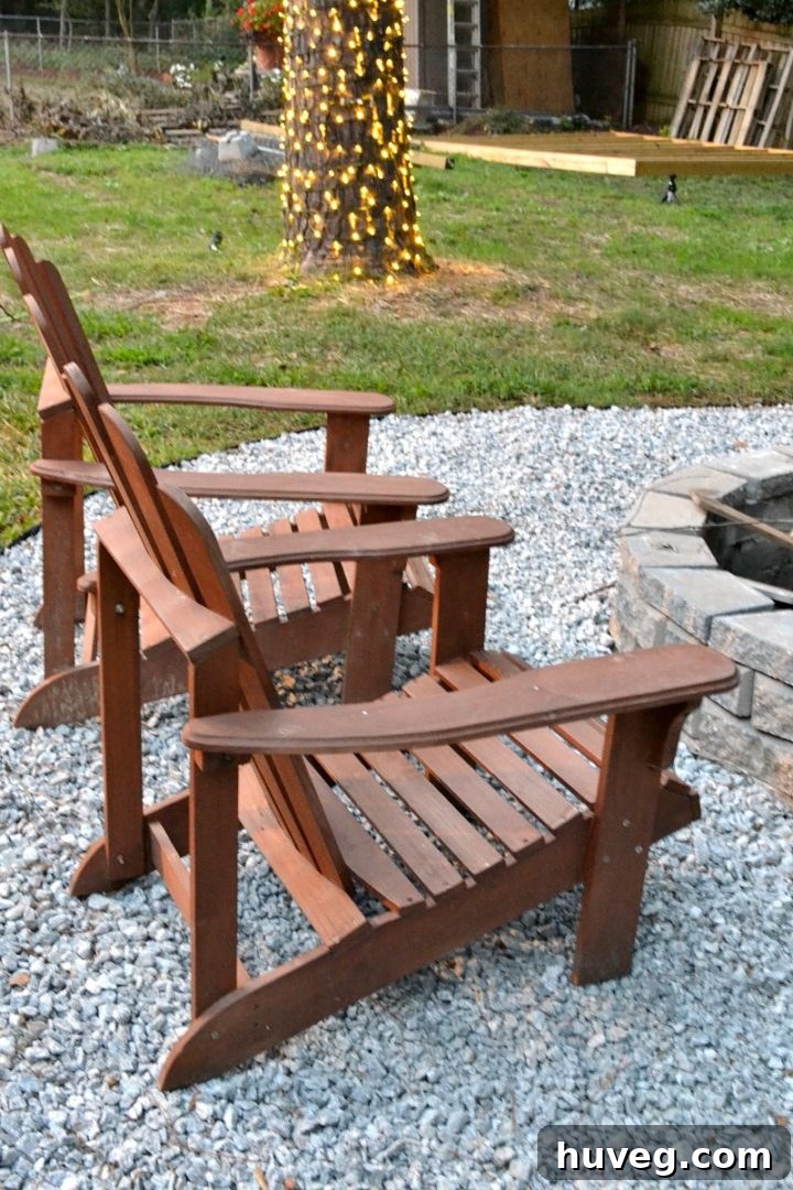 backyard fire pit