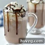 Spiked Hot Chocolate with Bourbon and Grand Marnier
