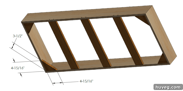 DIY Outdoor Drink Station Frame - Detailed Plan 3