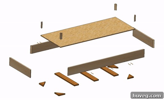 Quick assemble DIY outdoor drink station for backyard parties