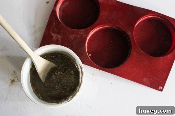 Gather your supplies to make modern concrete coasters – a simple and affordable DIY project.